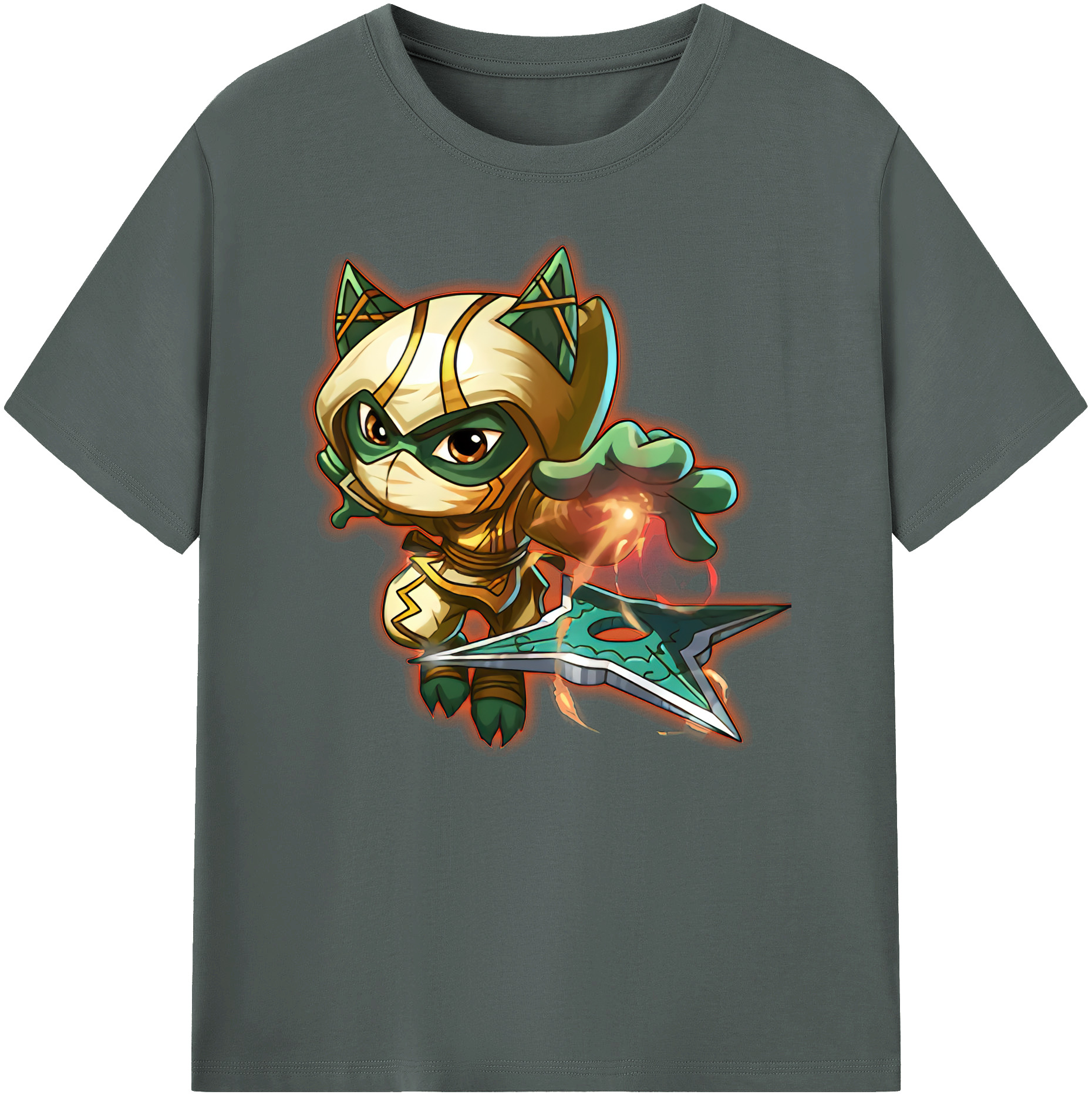 リーグ・オブ・レジェンド League of Legends LOL 綿100％ メンズ半袖Tシャツ｜肌触りやわらか＆通気性